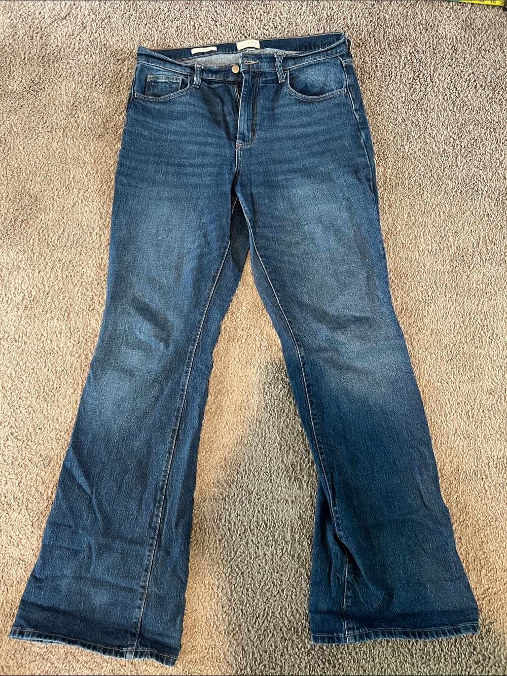 Universal Thread Dark Blue Wide-Leg Jeans